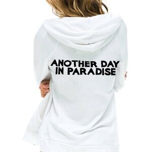 Aviator Nation Another Day in Paradise Hoodie - Medium *New*